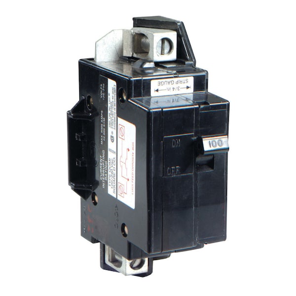 Square D QO 100 amps Plug In 2-Pole Circuit Breaker